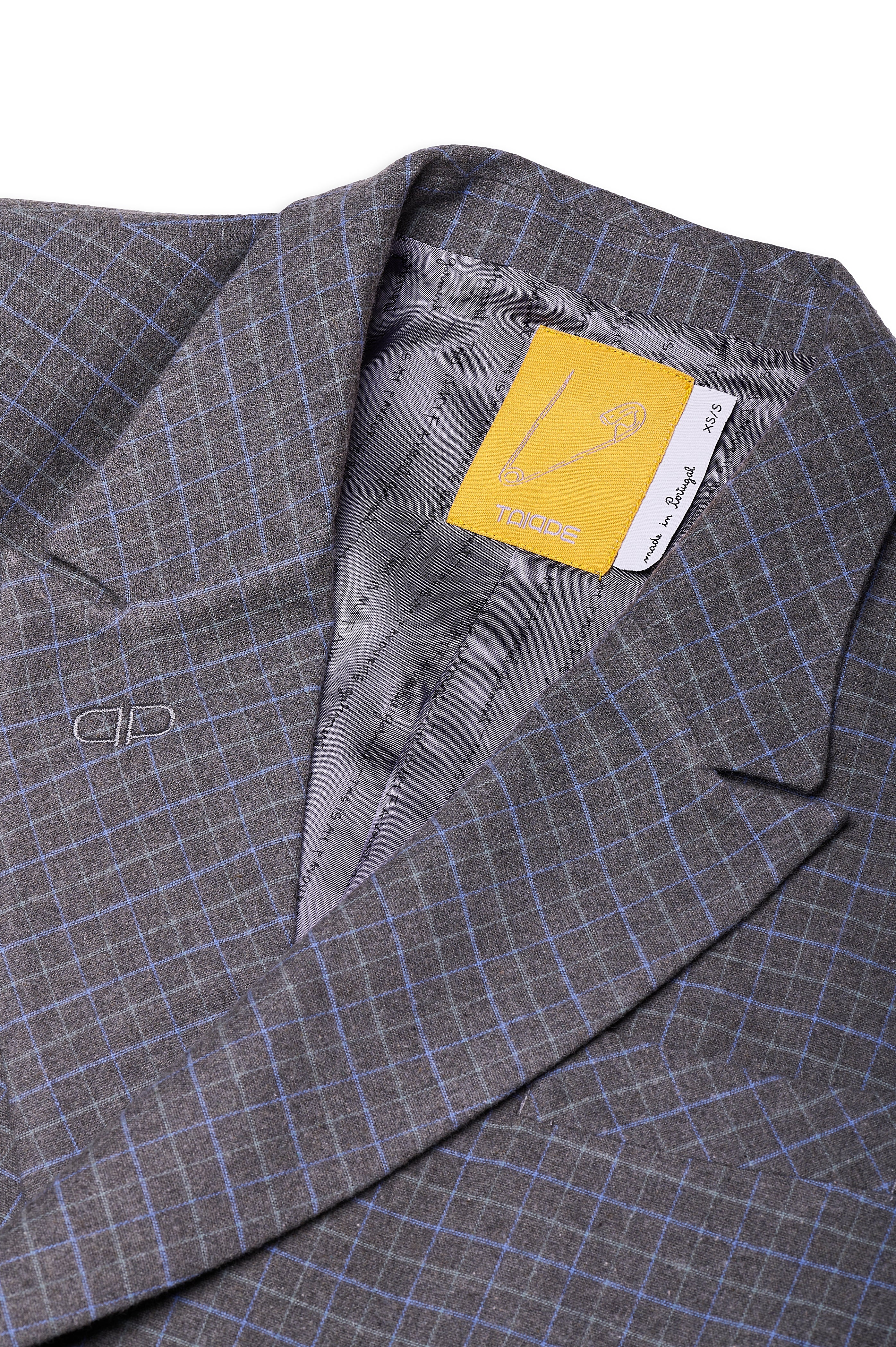 Checkered Paulo Blazer