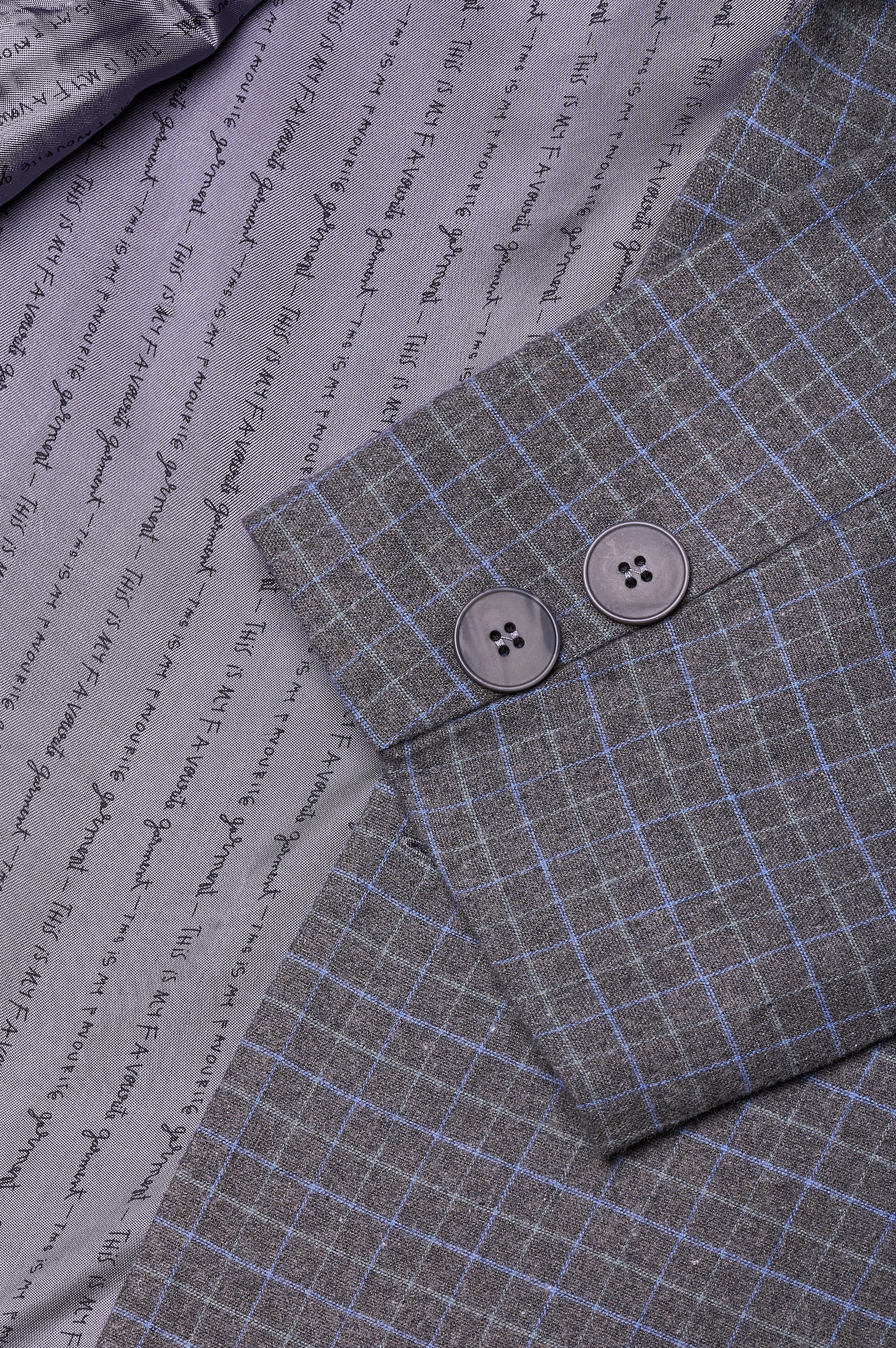 Checkered Paulo Blazer