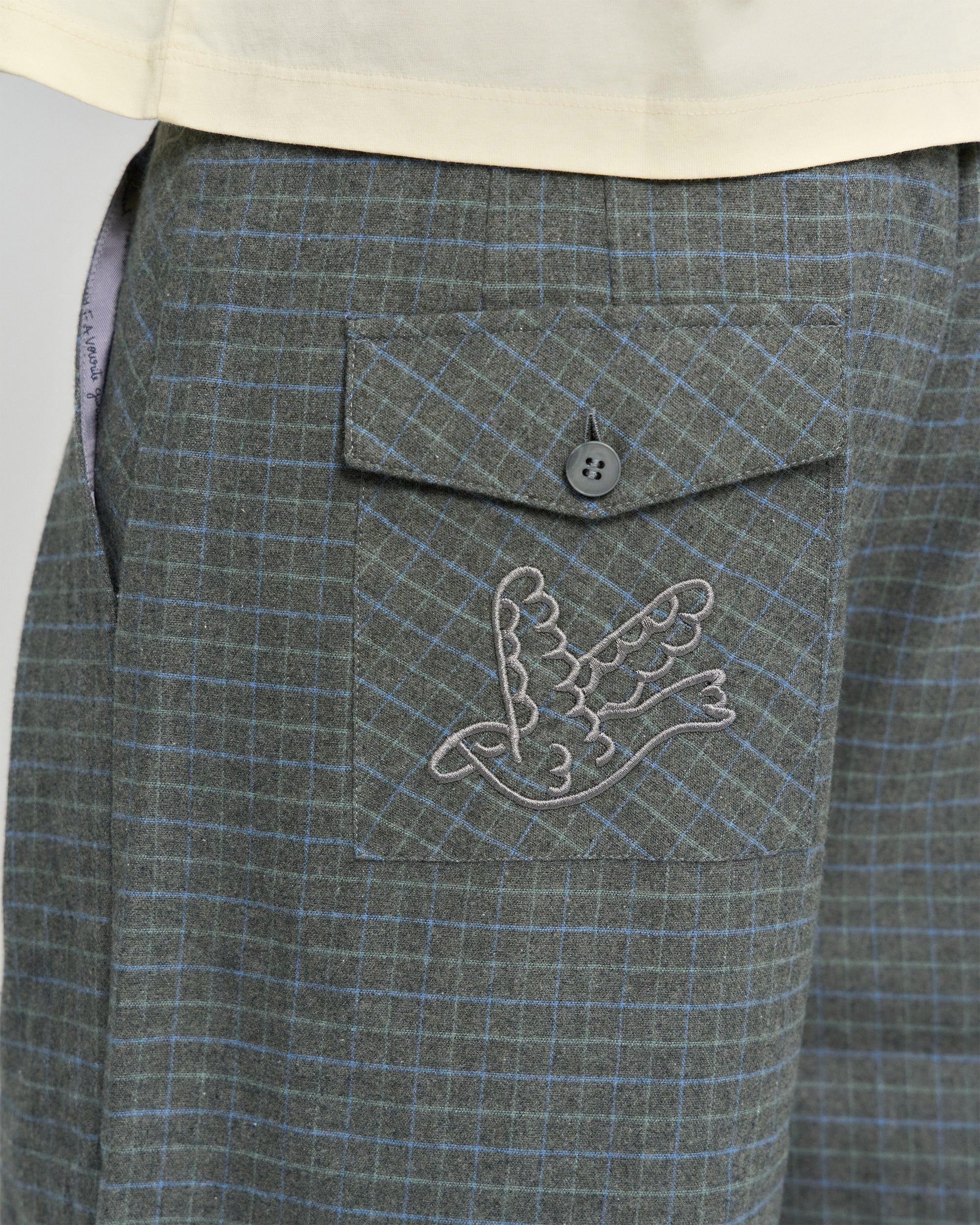 Checkered Jacinto Pants