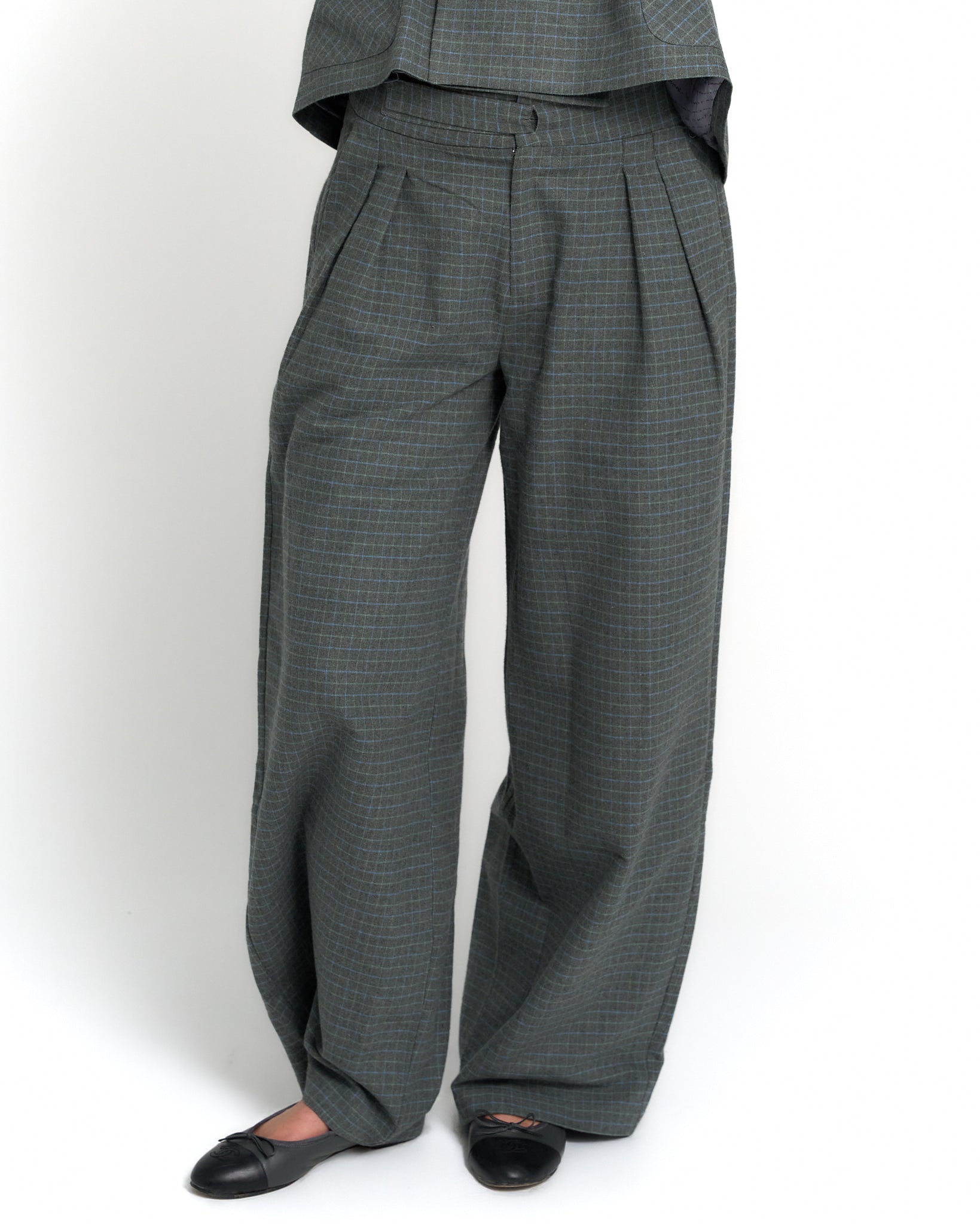 Checkered Jacinto Pants