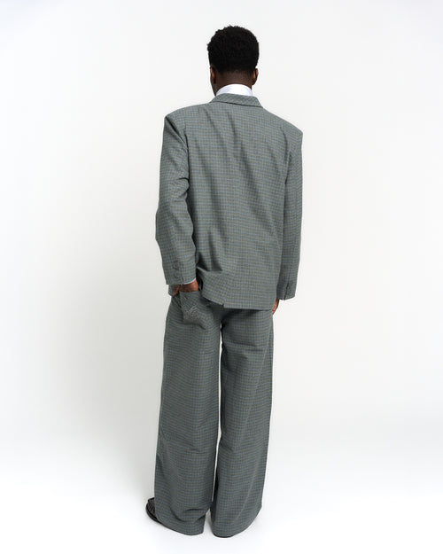Checkered Paulo Blazer