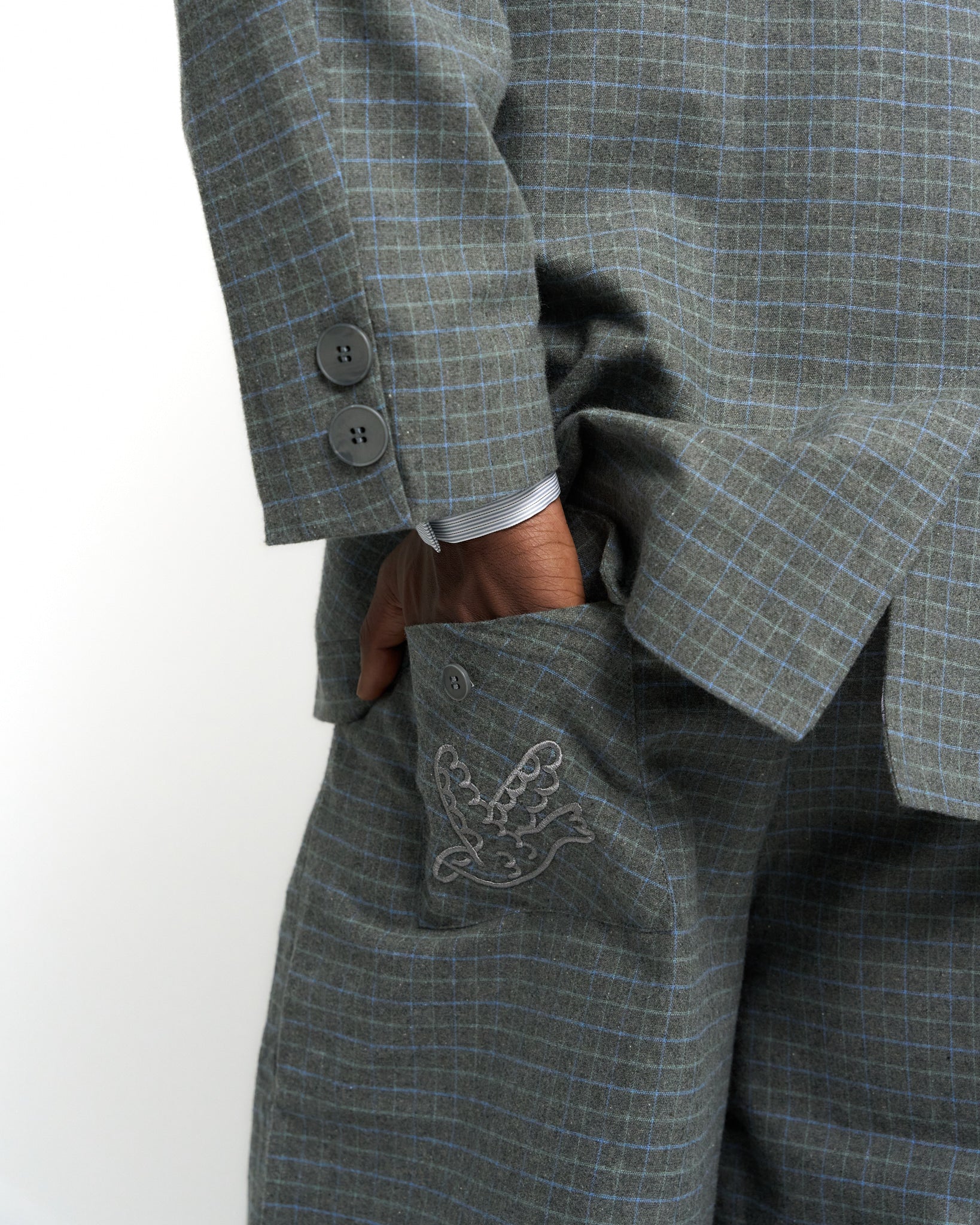 Checkered Jacinto Pants