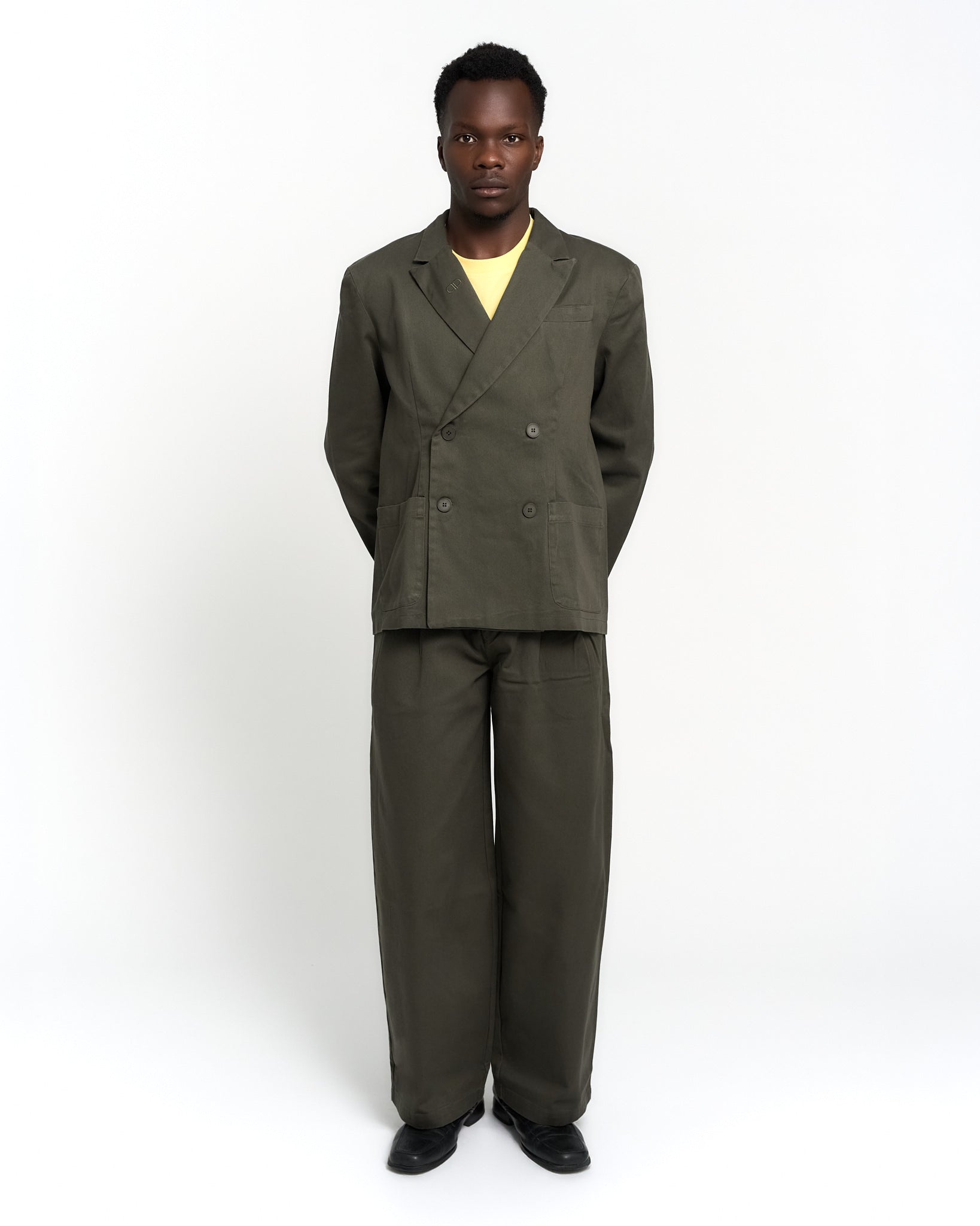 Khaki Paulo Blazer
