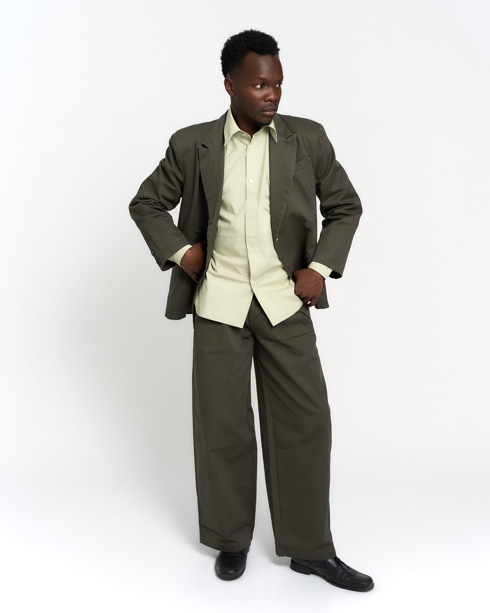 Khaki Paulo Blazer