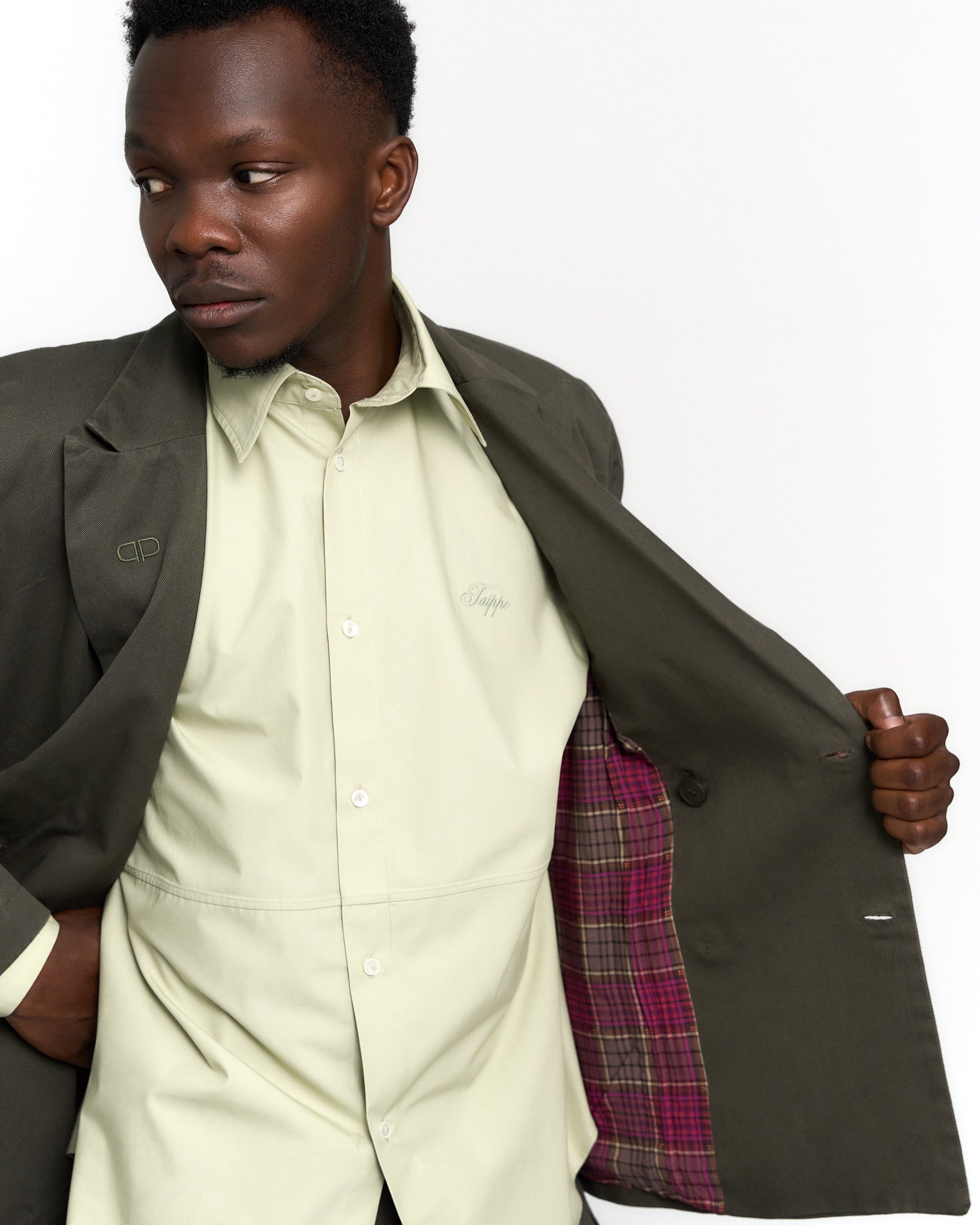 Khaki Paulo Blazer