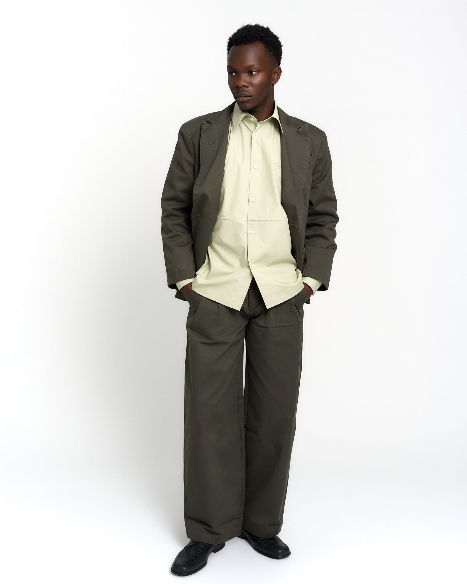 Khaki Paulo Blazer