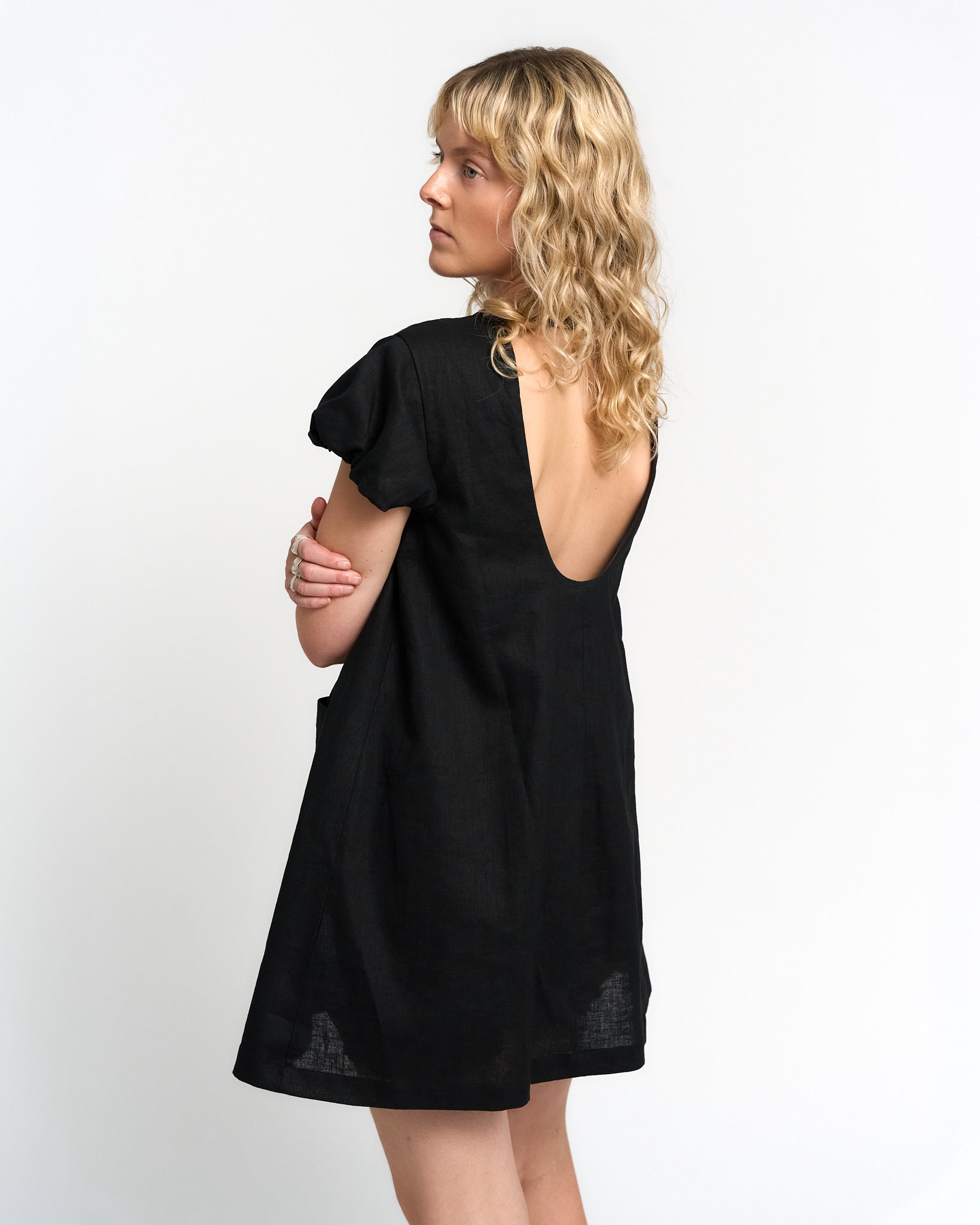 Black Éabha Mini Dress