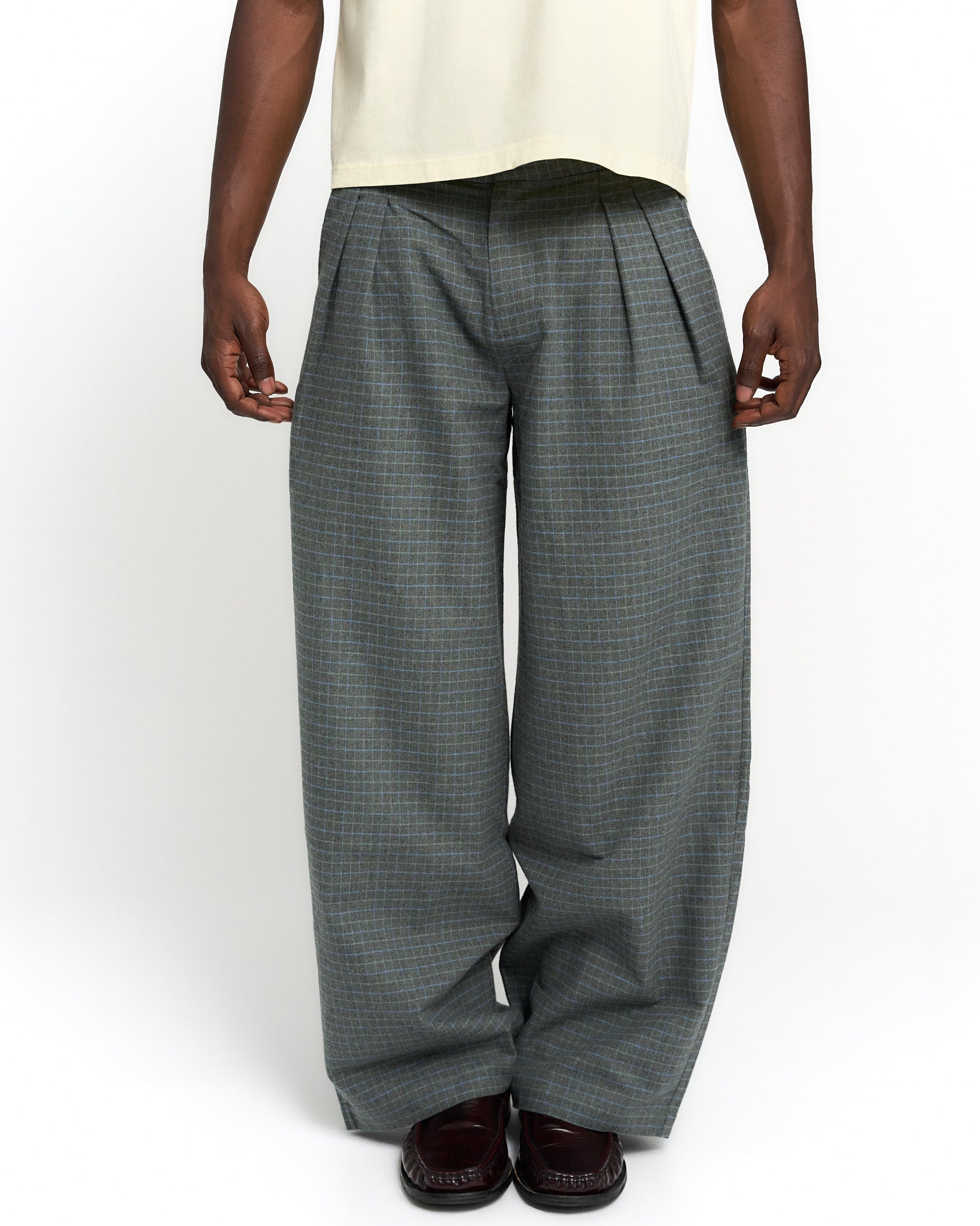 Checkered Jacinto Pants