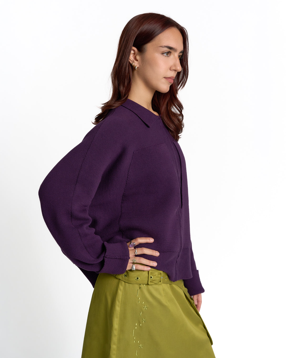 Patrick Zip-Up Knit Sweater